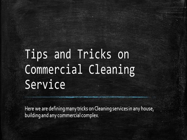 Commercial Cleaning Description